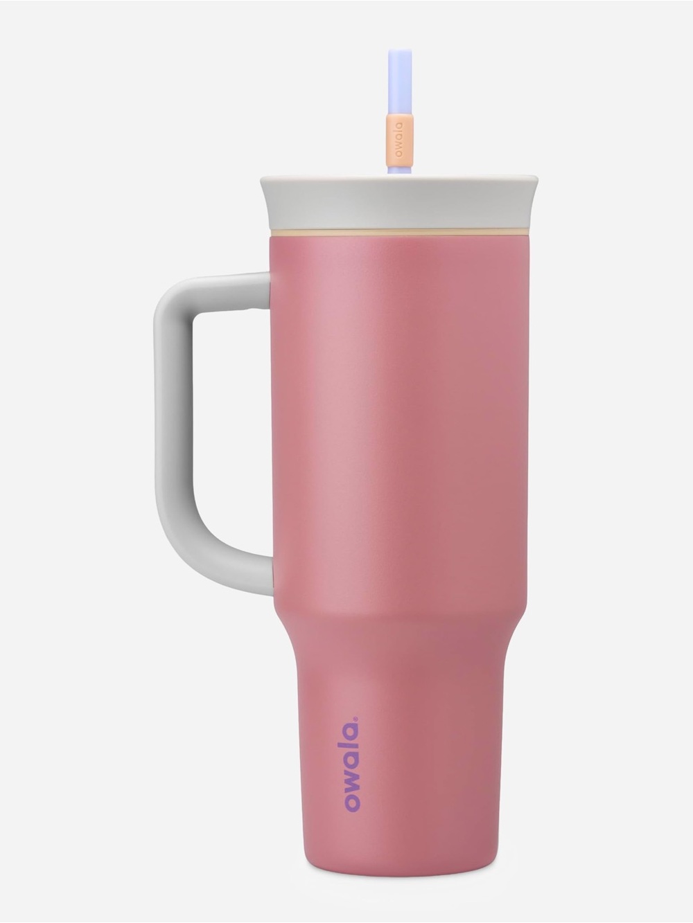 Owala Tumbler Stainless Steel Water Bottle 40 oz Yoga Rose